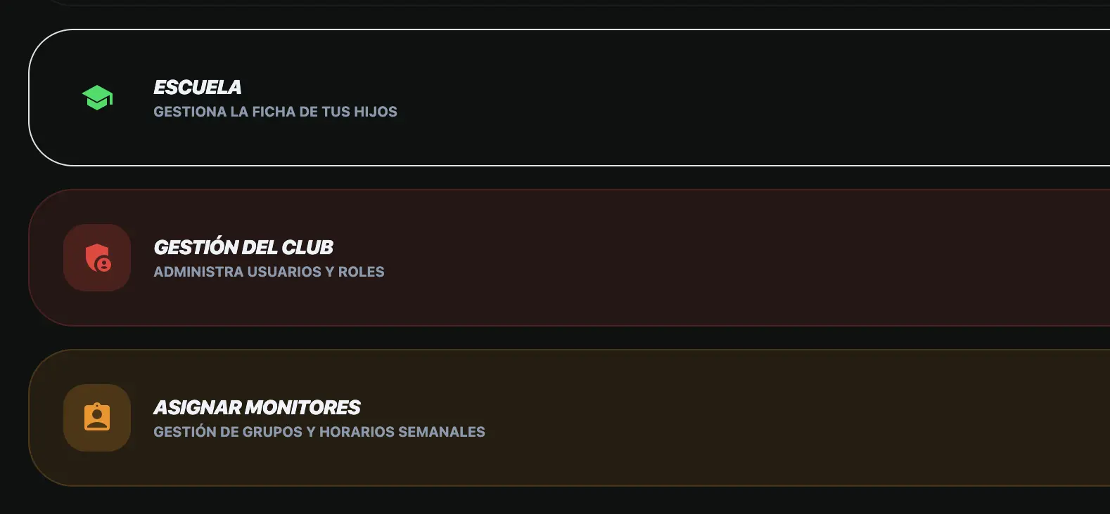 Roles y permisos: Cómo asignar responsabilidades (administrador, monitor, socio) para escalar tu club de forma eficiente